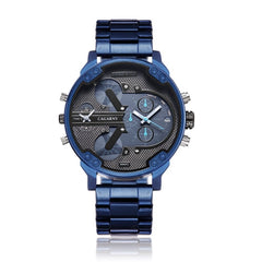 Cagarny Top Brand Luxury Watch Men Sport Quartz Clock Mens Watches Waterproof Gold Steel Wrist Watch Military Relogio Masculino